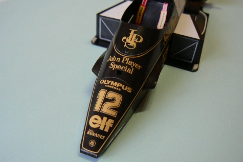 LOTUS RENAULT 97T, A. Senna, GP Portugalska 1985 LOTUS RENAULT 97T, A. Senna, GP Portugalska 1985