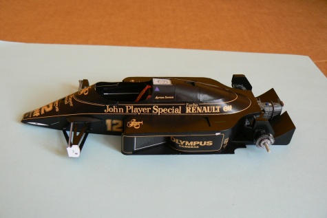 LOTUS RENAULT 97T, A. Senna, GP Portugalska 1985 LOTUS RENAULT 97T, A. Senna, GP Portugalska 1985