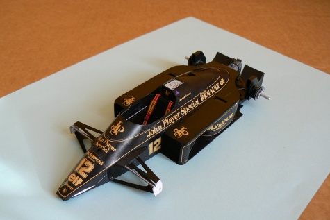 LOTUS RENAULT 97T, A. Senna, GP Portugalska 1985 LOTUS RENAULT 97T, A. Senna, GP Portugalska 1985