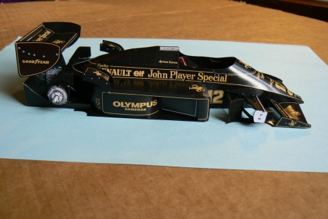 LOTUS RENAULT 97T, A. Senna, GP Portugalska 1985