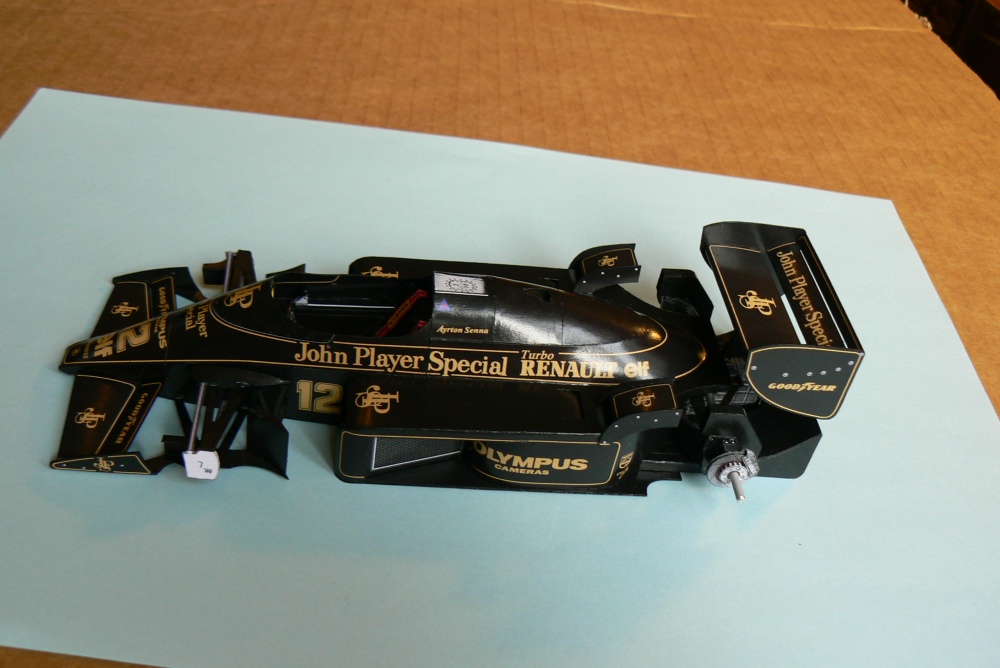 LOTUS RENAULT 97T, A. Senna, GP Portugalska 1985 (Plná velikost v novém okně) LOTUS RENAULT 97T, A. Senna, GP Portugalska 1985