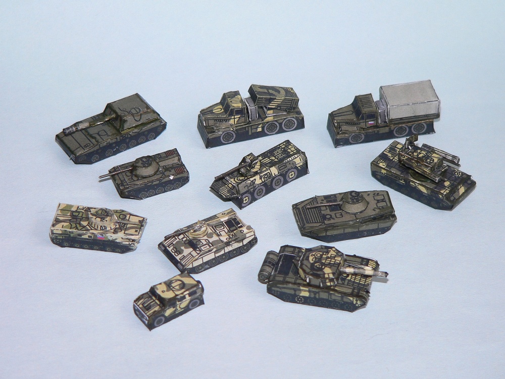Mikromodely 1 : 250 (Plná velikost v novém okně) Mikromodely 1 : 250