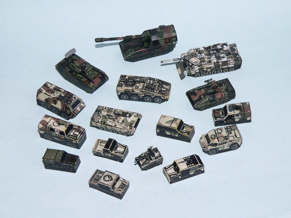 Mikromodely 1 : 250 (Plná velikost v novém okně) Mikromodely 1 : 250