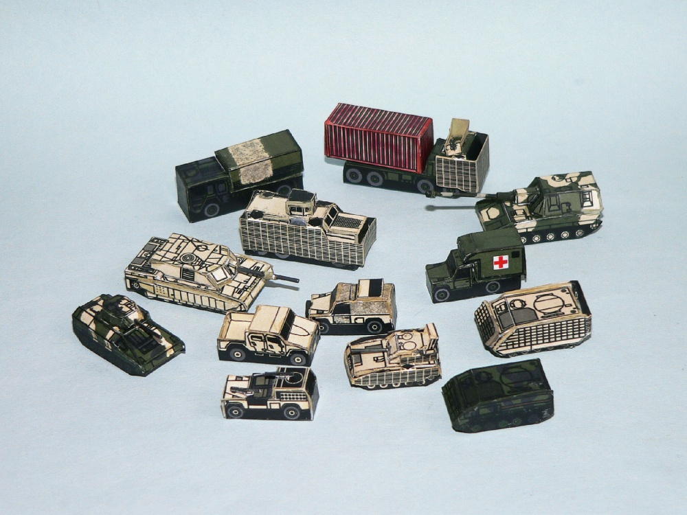 Mikromodely 1 : 250 (Plná velikost v novém okně) Mikromodely 1 : 250