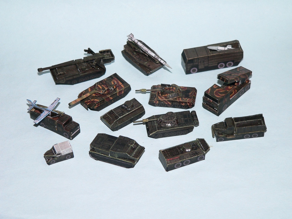 Mikromodely 1 : 250 (Plná velikost v novém okně) Mikromodely 1 : 250