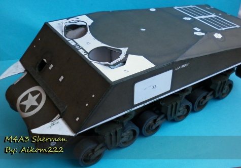M4A3 Sherman + M25 Dragon Wagon