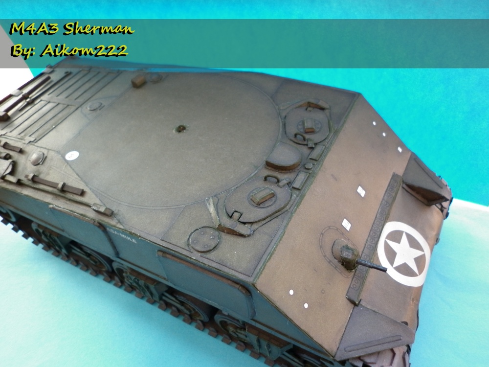 M4A3 Sherman + M25 Dragon Wagon (Plná velikost v novém okně) M4A3 Sherman + M25 Dragon Wagon