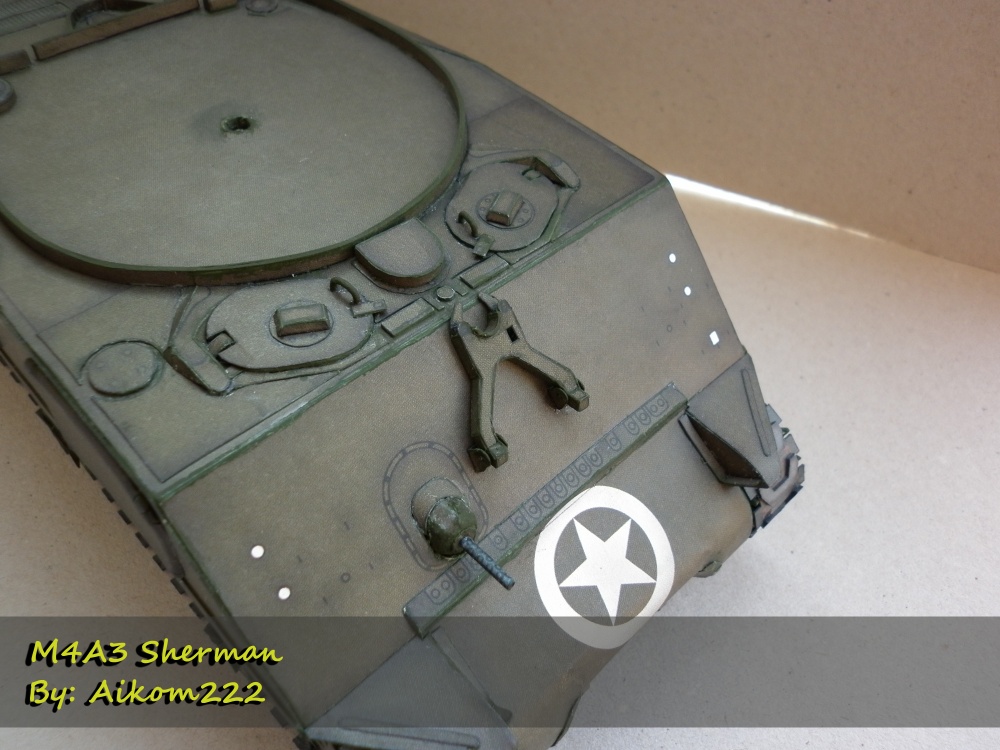 M4A3 Sherman + M25 Dragon Wagon (Plná velikost v novém okně) M4A3 Sherman + M25 Dragon Wagon