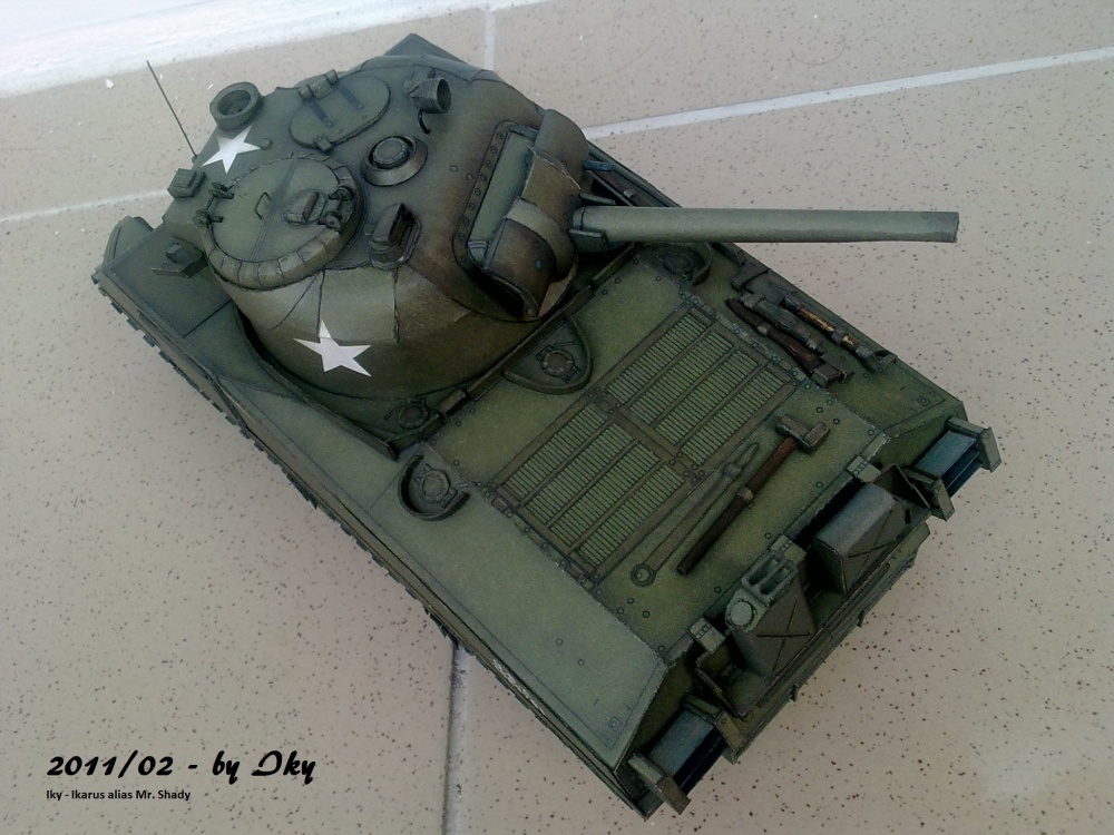 M4A3 Sherman (Plná velikost v novém okně) M4A3 Sherman