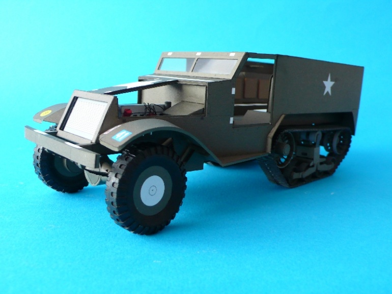 M5A1 Halftrack (Plná velikost v novém okně) M5A1 Halftrack