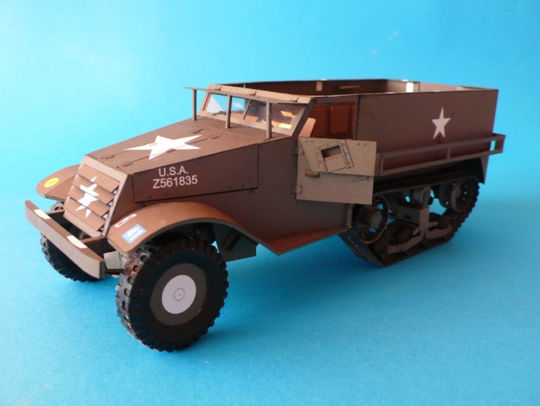M5A1 Halftrack (Plná velikost v novém okně) M5A1 Halftrack