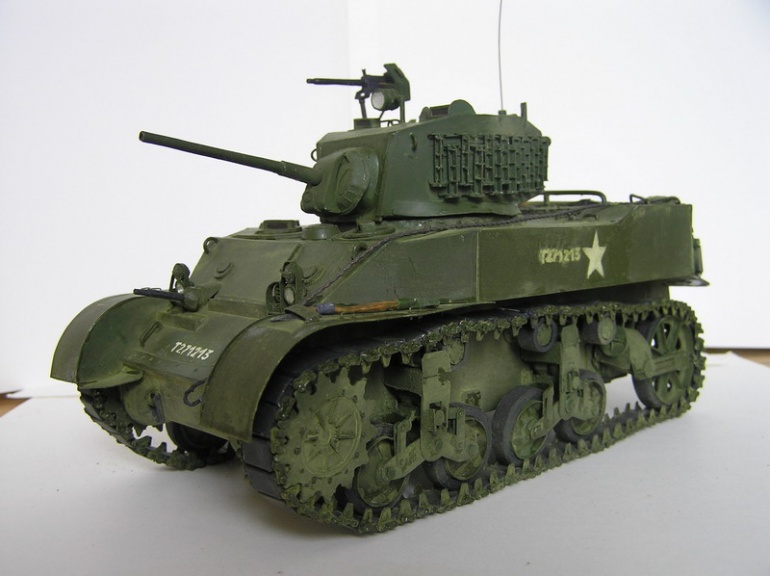 M5A1 Stuart IV (Plná velikost v novém okně) M5A1 Stuart IV