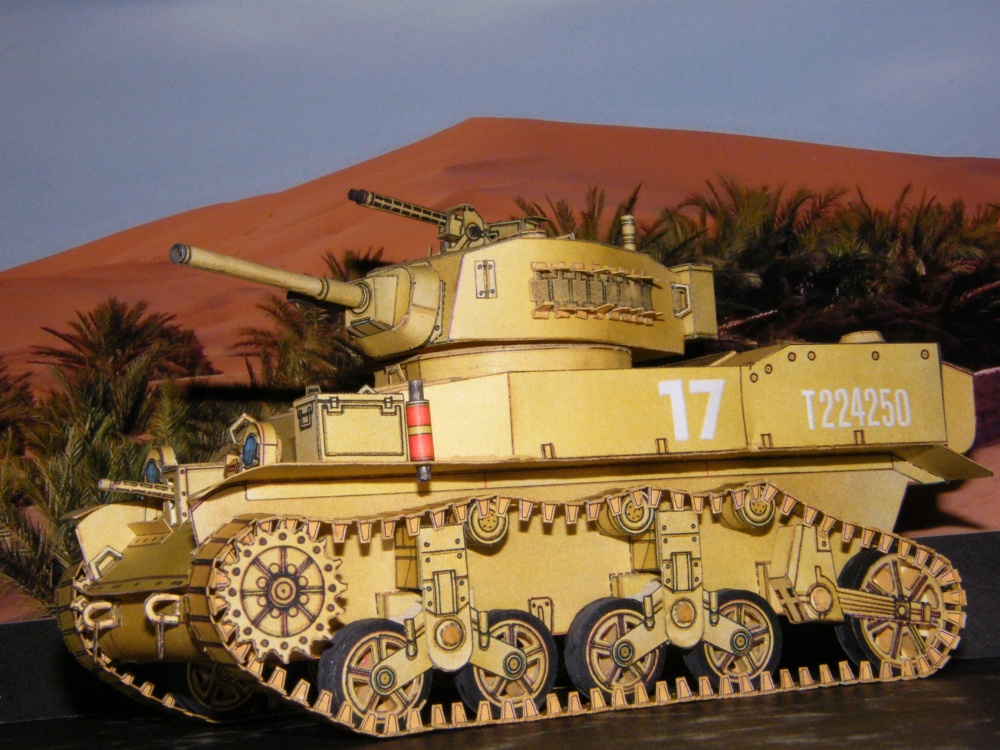 M5A1-Stuart VI (Plná velikost v novém okně) M5A1-Stuart VI