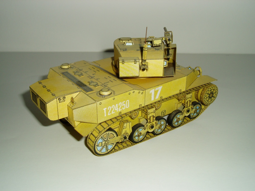 M5A1-Stuart VI (Pln� velikost v nov�m okn�) M5A1-Stuart VI