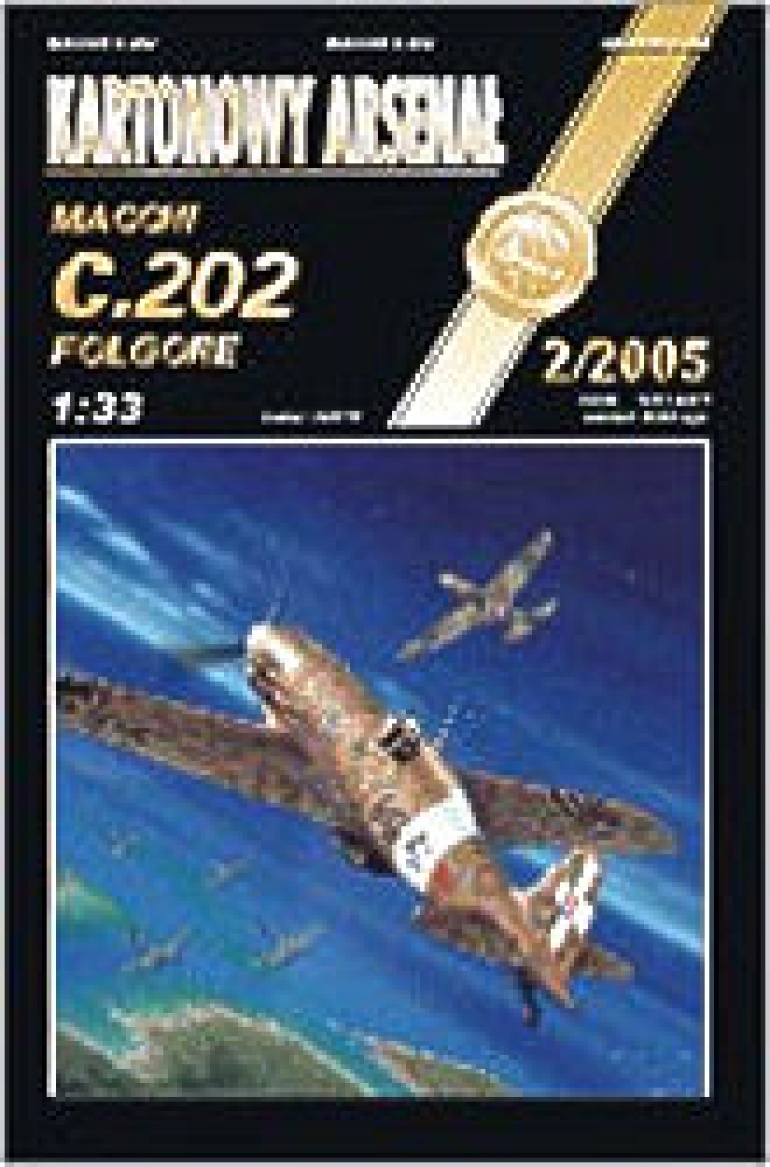 Macchi MC 202 Folgore (Plná velikost v novém okně) Macchi MC 202 Folgore