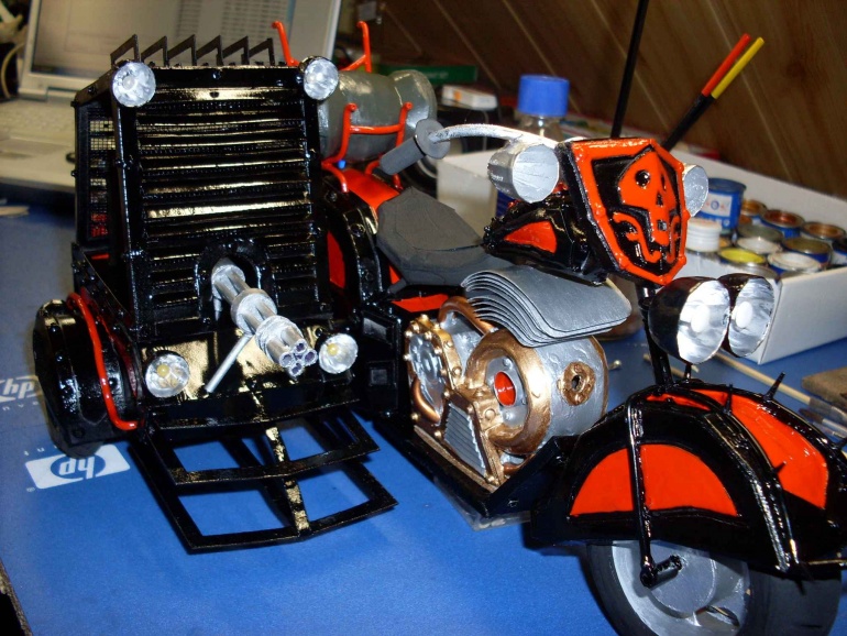 Mad Zax Chopper - ARMAGEDDON RACE (Plná velikost v novém okně) Mad Zax Chopper - ARMAGEDDON RACE
