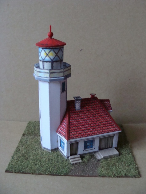 maják Cape Arago maják Cape Arago