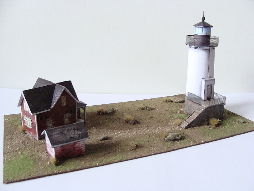 maják Straightsmouth Island (Plnďż˝ velikost v novďż˝m oknďż˝) maják Straightsmouth Island