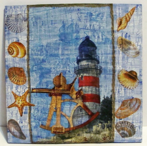 majáky - decoupage majáky - decoupage