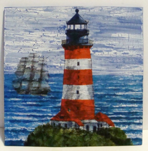 majáky - decoupage majáky - decoupage