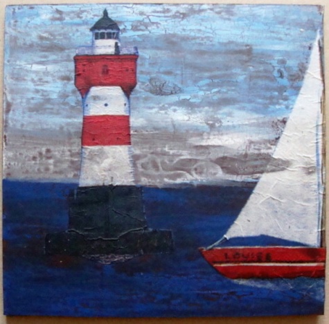 majáky - decoupage majáky - decoupage