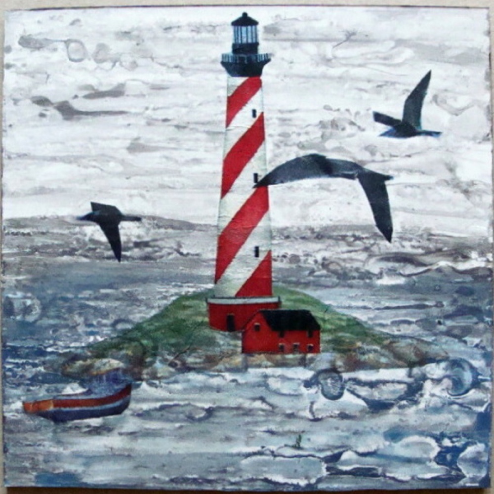 majáky - decoupage (Plná velikost v novém okně) majáky - decoupage