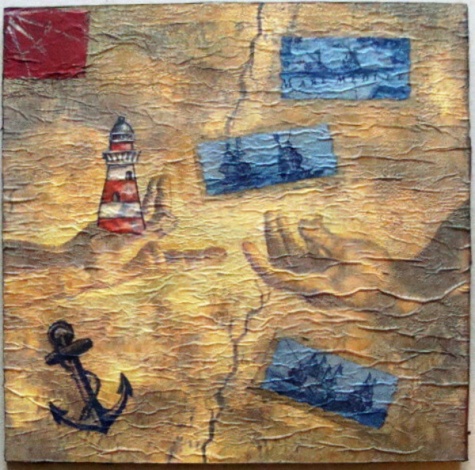 majáky - decoupage majáky - decoupage