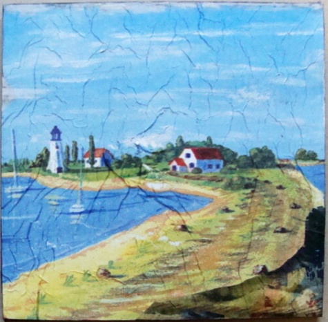 majáky - decoupage majáky - decoupage