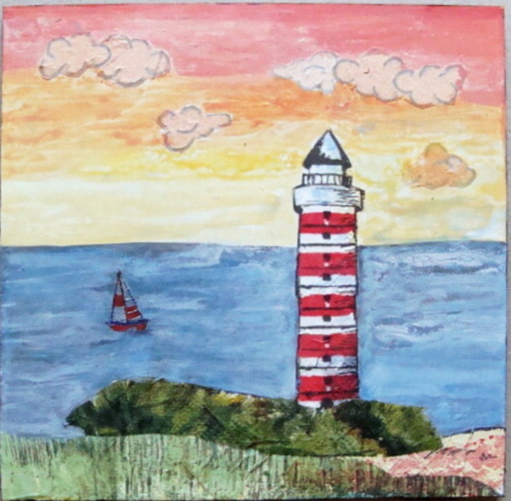 majáky - decoupage (Plná velikost v novém okně) majáky - decoupage