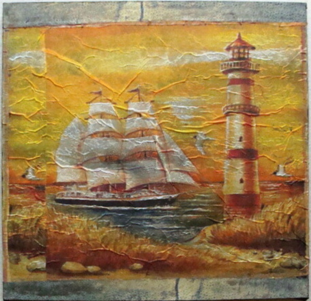 majáky - decoupage (Plná velikost v novém okně) majáky - decoupage
