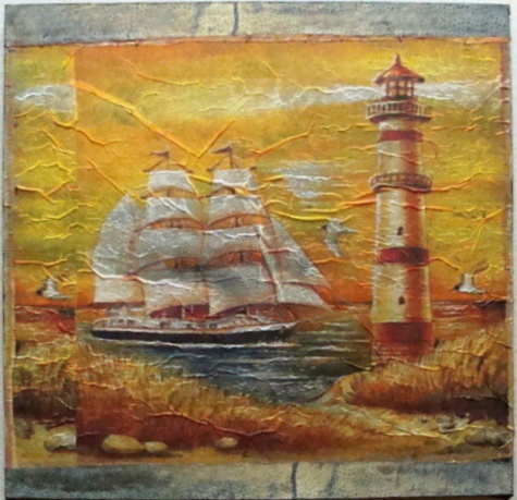 majáky - decoupage majáky - decoupage