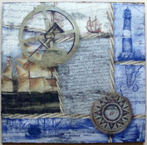 majáky - decoupage majáky - decoupage
