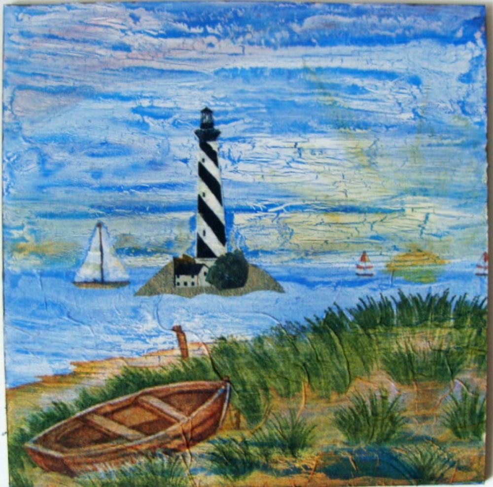 maj�ky - decoupage