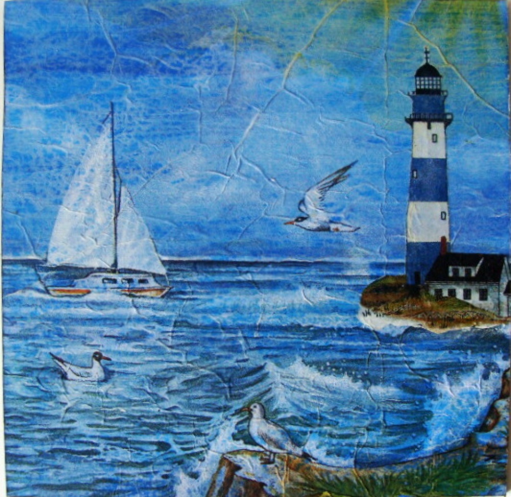 maj�ky - decoupage
