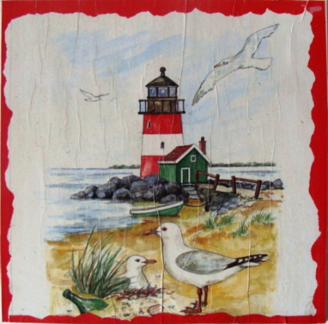 majáky - decoupage majáky - decoupage