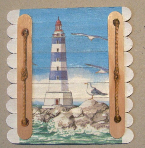majáky - decoupage majáky - decoupage