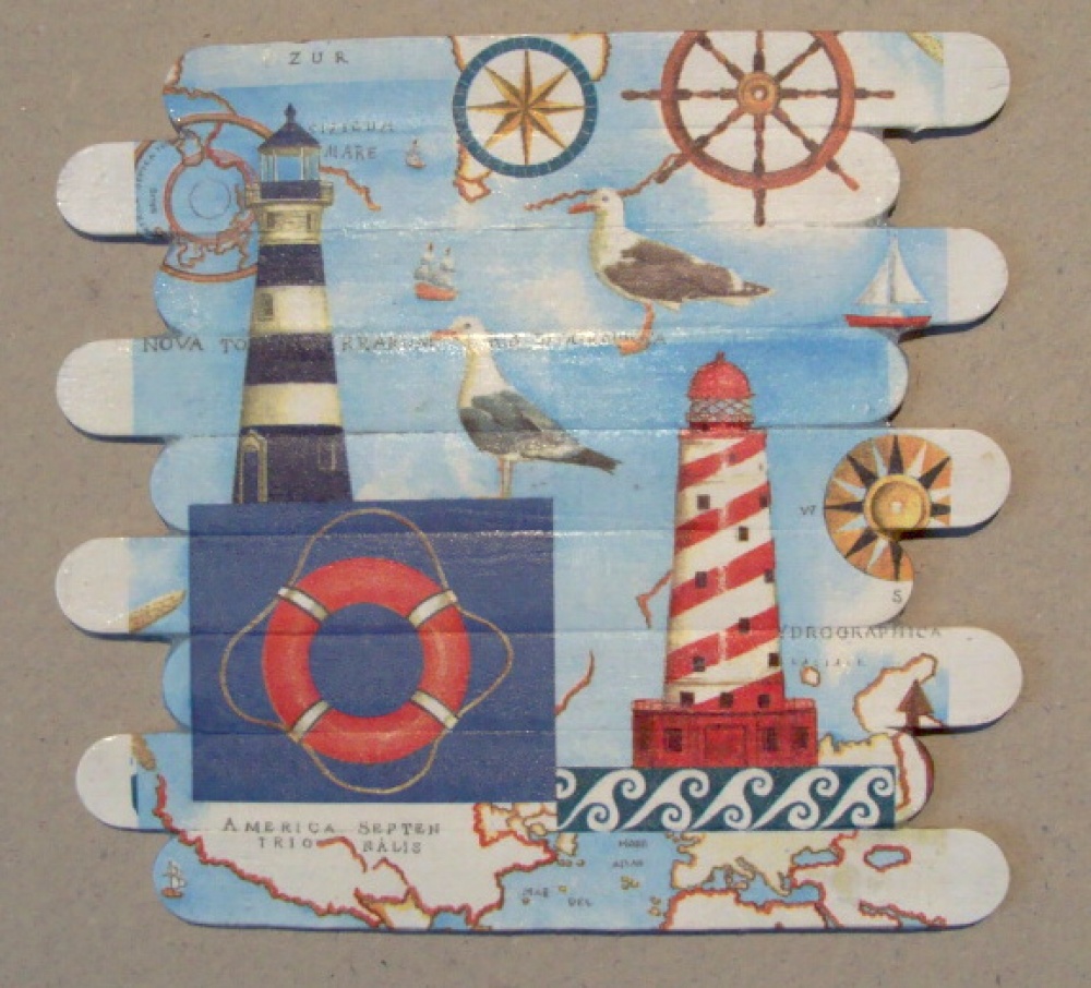 majáky - decoupage (Plná velikost v novém okně) majáky - decoupage