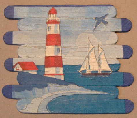 majáky - decoupage majáky - decoupage