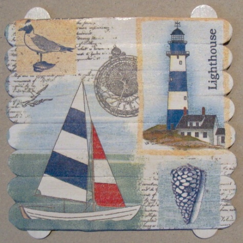 majáky - decoupage majáky - decoupage