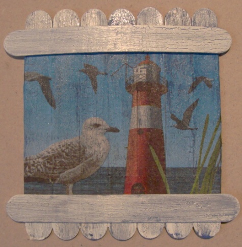 majáky - decoupage majáky - decoupage