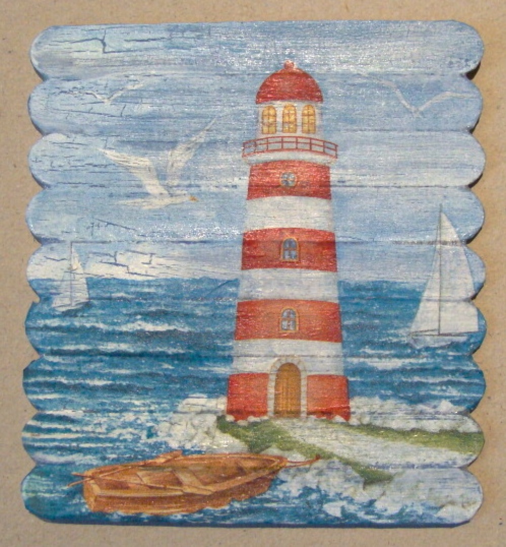 majáky - decoupage (Plná velikost v novém okně) majáky - decoupage