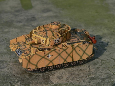 Malá bojovka od Bestpapermodels Malá bojovka od Bestpapermodels