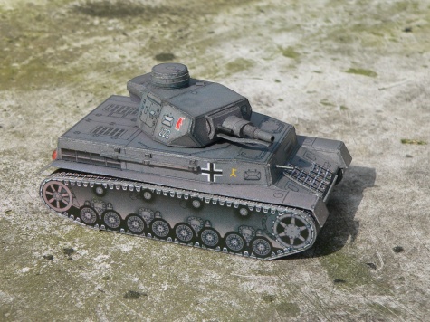 Malá bojovka od Bestpapermodels Malá bojovka od Bestpapermodels
