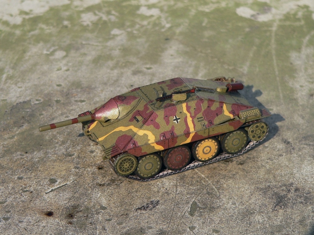 Malá bojovka od Bestpapermodels (Plná velikost v novém okně) Malá bojovka od Bestpapermodels