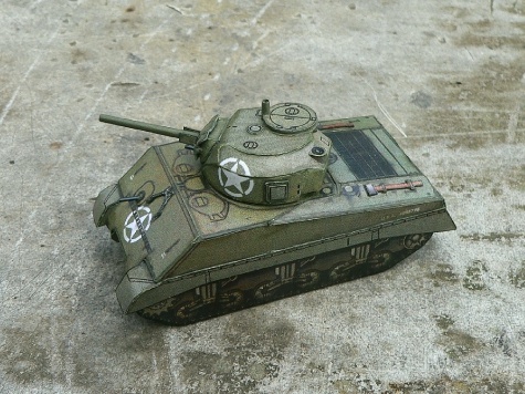 Malá bojovka od Bestpapermodels Malá bojovka od Bestpapermodels