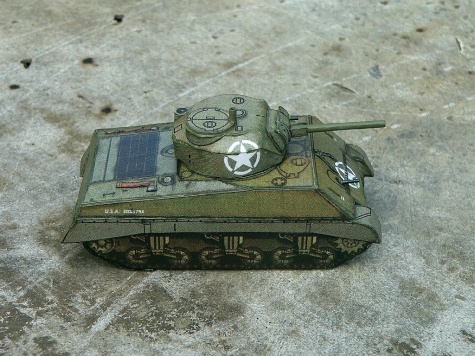 Malá bojovka od Bestpapermodels Malá bojovka od Bestpapermodels