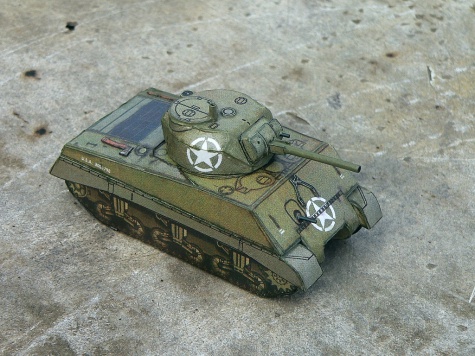 Malá bojovka od Bestpapermodels Malá bojovka od Bestpapermodels