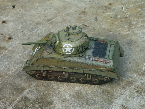 Malá bojovka od Bestpapermodels Malá bojovka od Bestpapermodels