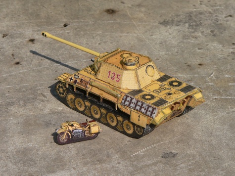 Malá bojovka od Bestpapermodels Malá bojovka od Bestpapermodels