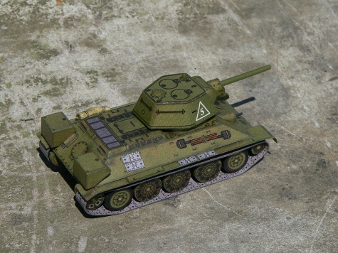 Malá bojovka od Bestpapermodels Malá bojovka od Bestpapermodels